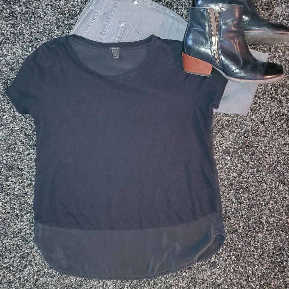 J Crew short sleeve top